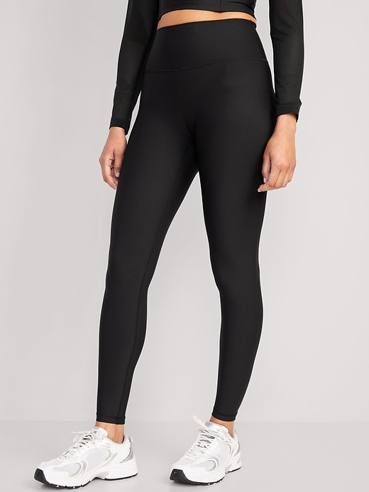 Image number 1 showing, High-Waisted PowerSoft Full-Length Leggings