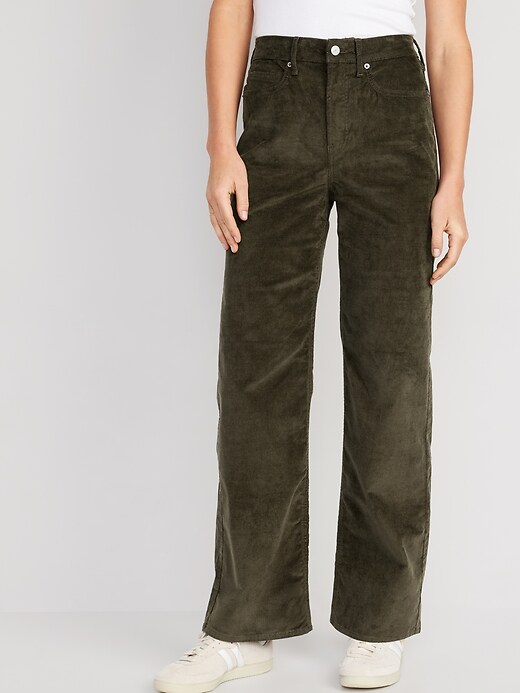 Higher High-Waisted Wide-Leg Corduroy Pants | Old Navy