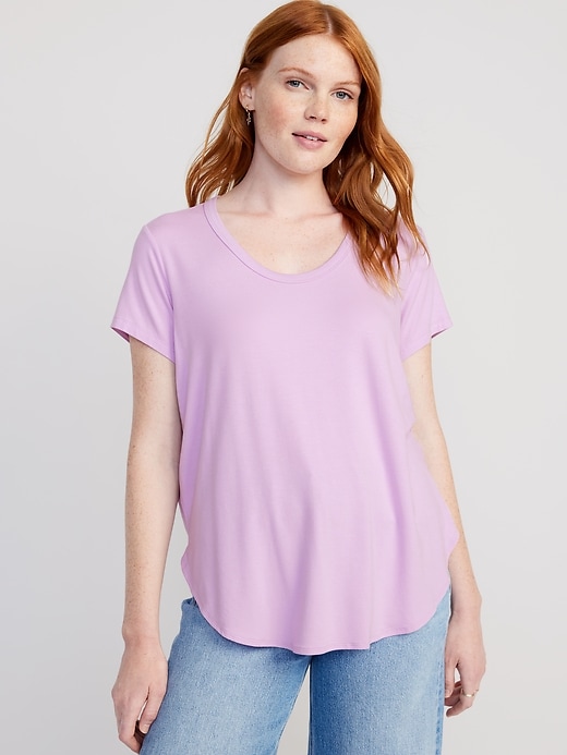 Image number 1 showing, Luxe Tunic T-Shirt