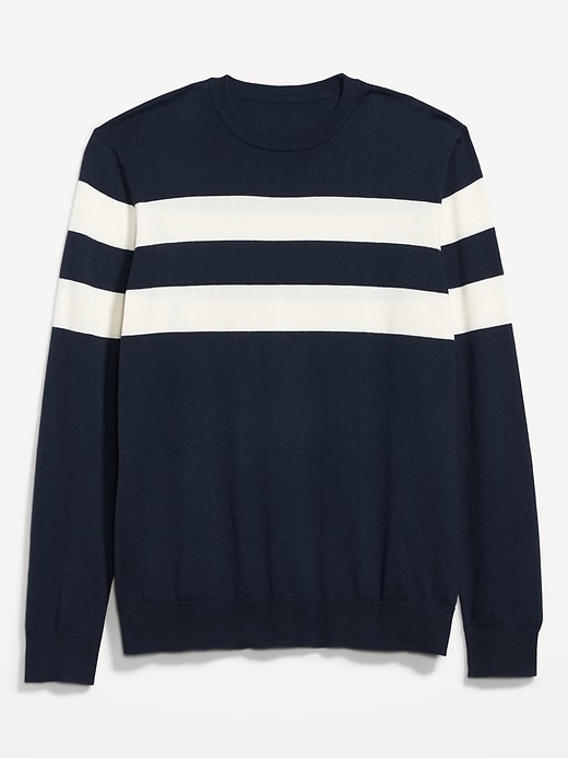 Blue and white striped sweater mens hotsell