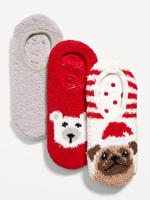 Paire De Chaussettes Douillettes Gapkids - Taille Unique Rose/blanc, Neuves Avec étiquettes