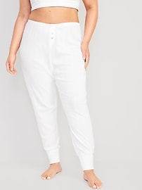 Women's Giacoma Cotton Jogger Pants In Whisper White/peacoat