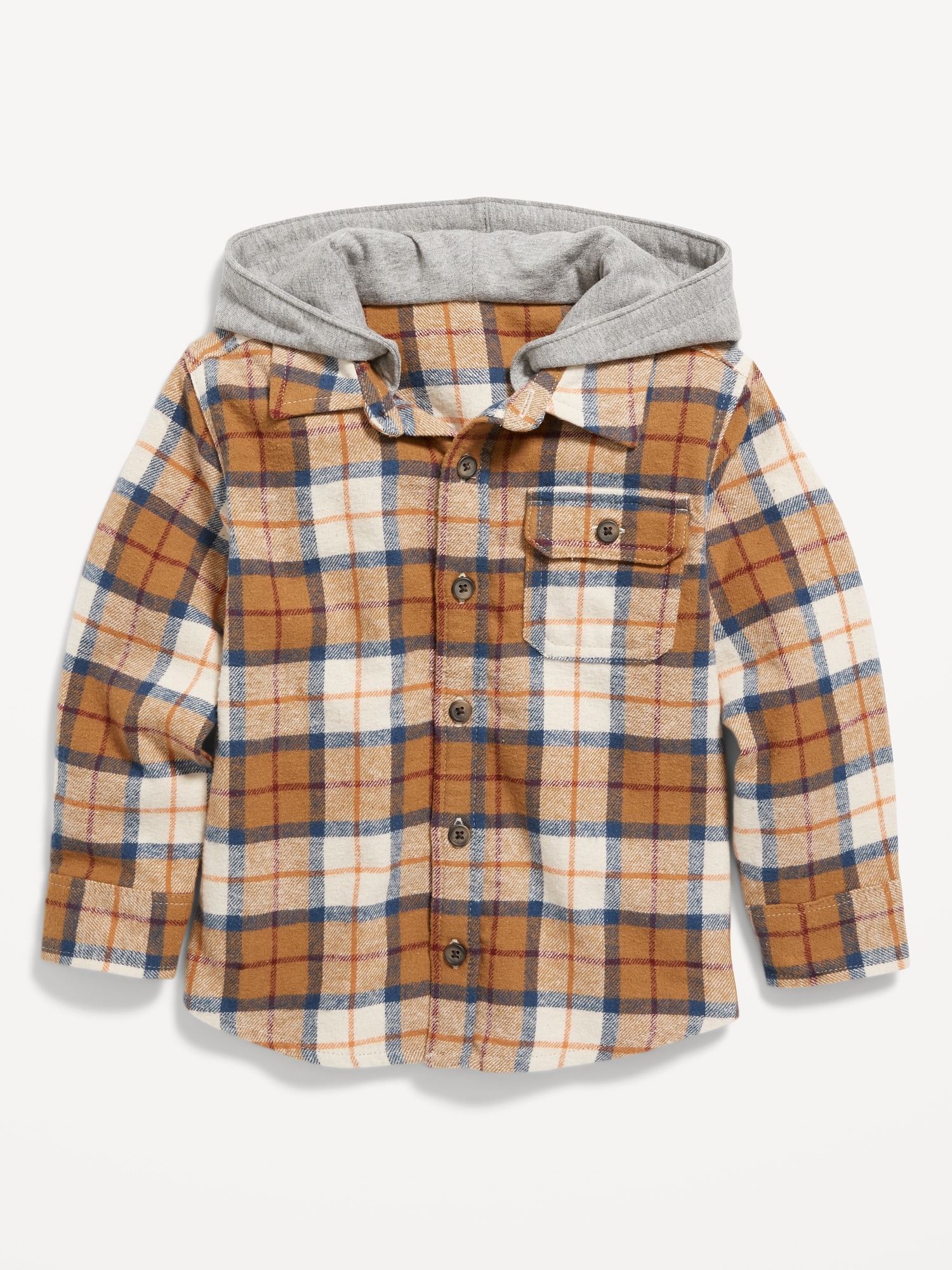 Boys hooded outlet flannel