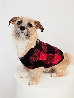 Buffalo plaid shop sweater old navy