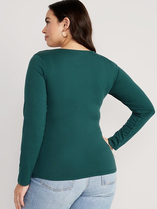 Fitted Twist-Front Top | Old Navy