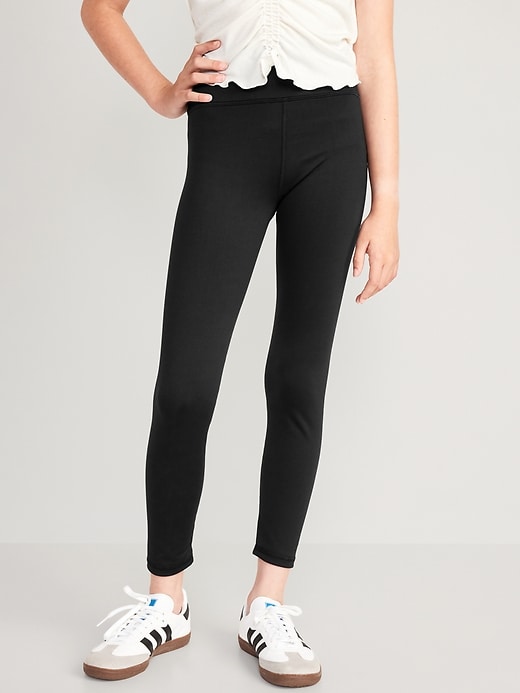 Voir une image plus grande du produit 1 de 4. Legging PowerPress à taille haute et longueur 7/8 pour Fille