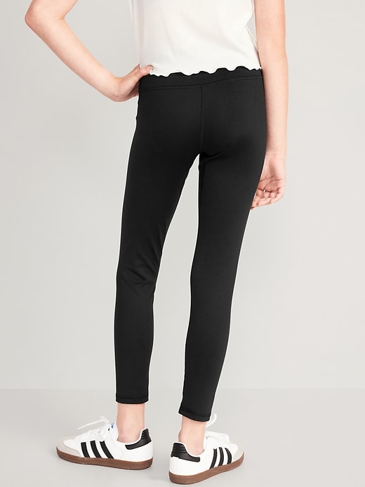 Voir une image plus grande du produit 2 de 4. Legging PowerPress à taille haute et longueur 7/8 pour Fille