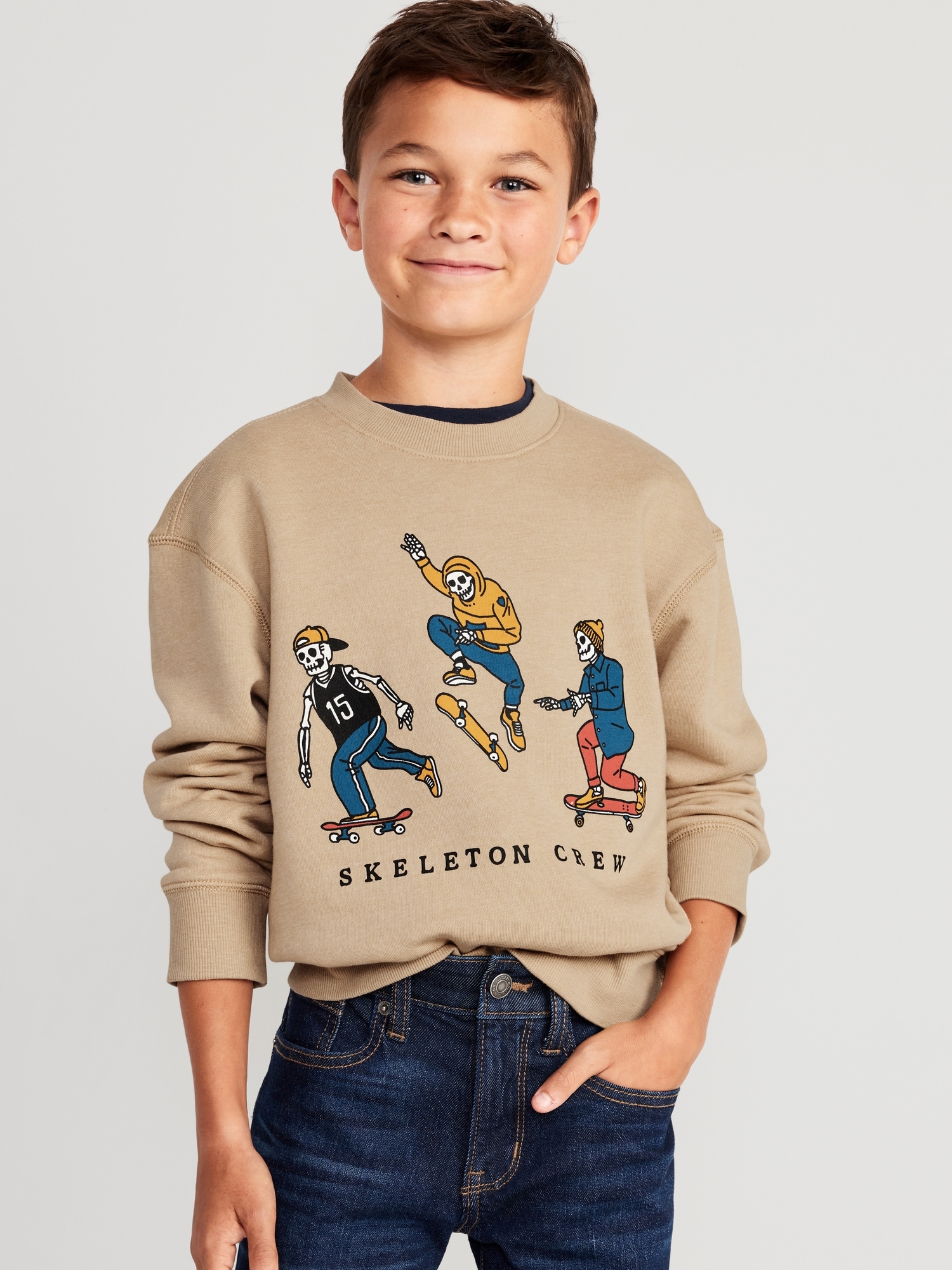 Crew-Neck Graphic Sweatshirt for Boys | Old Navy