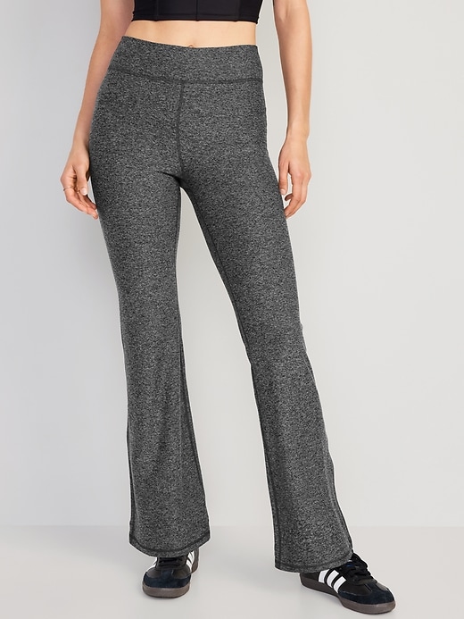 Image number 1 showing, High-Waisted CloudComfy Flare Leggings