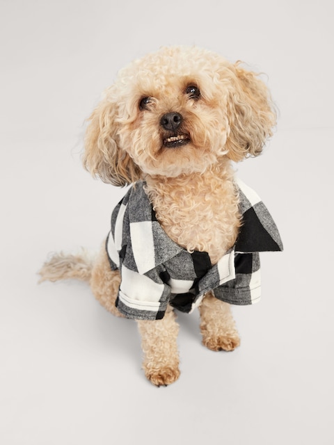 Matching Print Flannel Shirt for Pets
