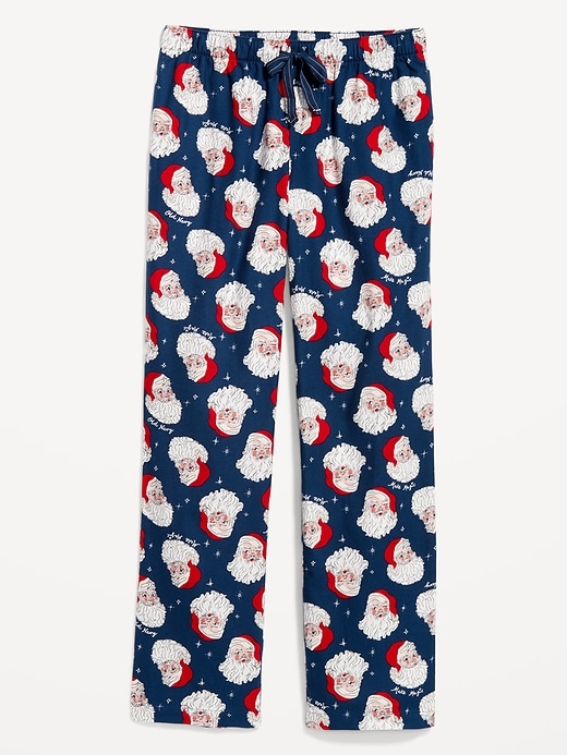 Image number 4 showing, Mid-Rise Flannel Pajama Pants