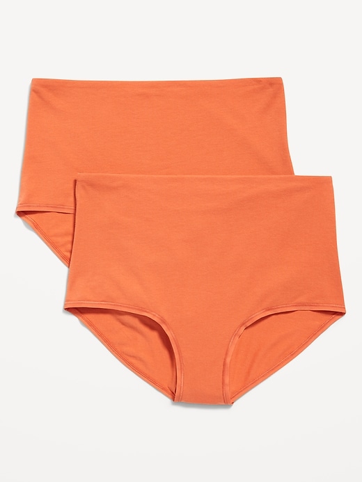 Maternity 2Pack RolloverWaist Jersey Hipster Underwear Old Navy