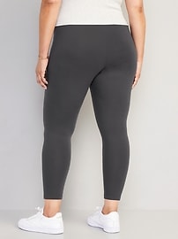 View large product image 8 of 8. High Waisted Fleece-Lined Leggings for Women