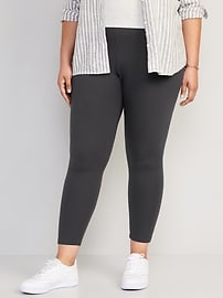 View large product image 7 of 8. High Waisted Fleece-Lined Leggings for Women
