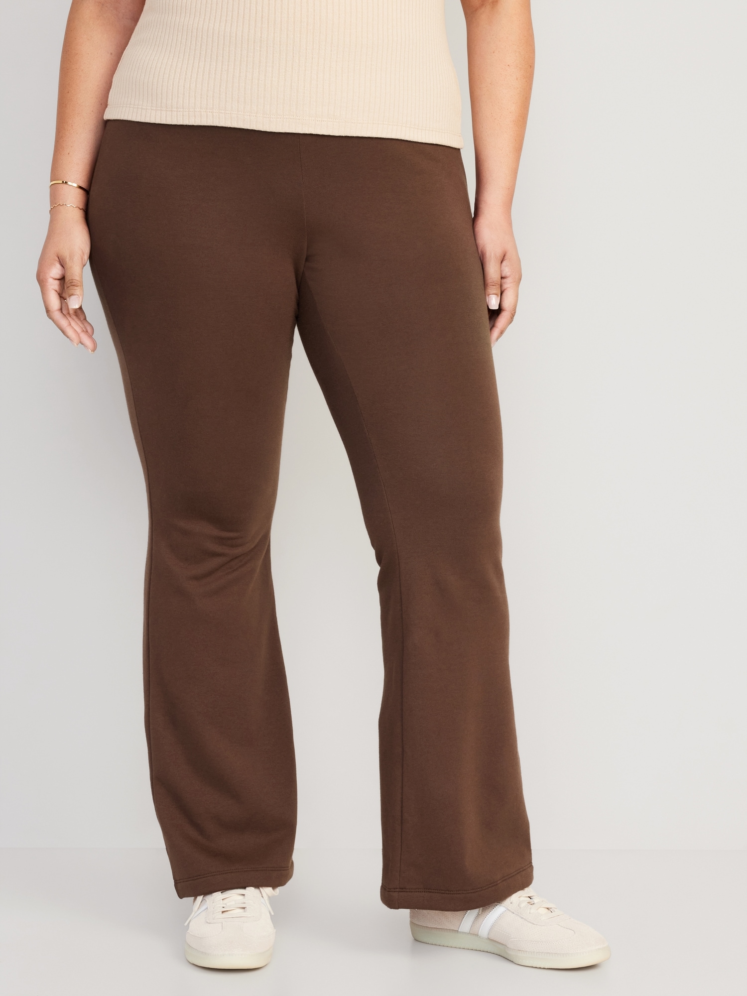 Old Navy Women's Leggings High-Waisted Built-In Warm Fleece-Lined Pants,  Pockets