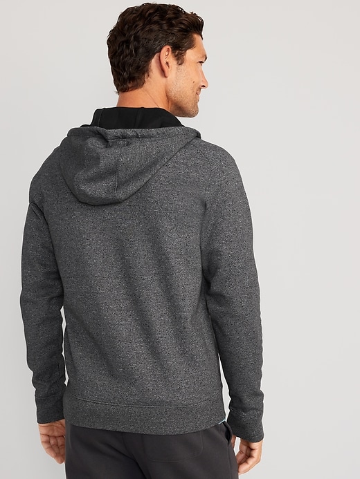 Image number 2 showing, Dynamic Fleece Hidden-Pocket Zip-Front Hoodie