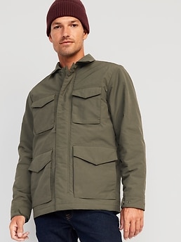 Utility Jacket in Flipper Grey