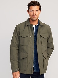 Utility Jacket in Flipper Grey