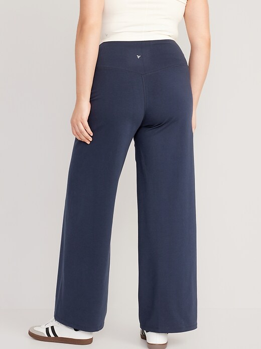 Extra High-Waisted PowerChill Wide-Leg Pants | Old Navy