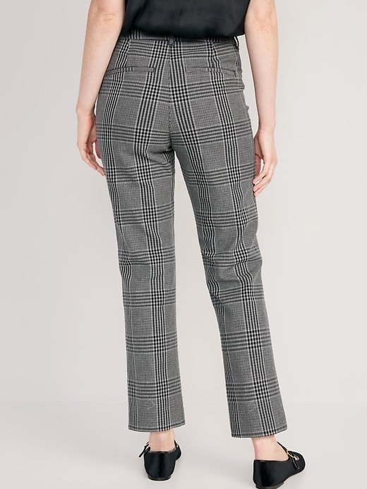 Image number 2 showing, High-Waisted Pixie Straight Ankle Pants