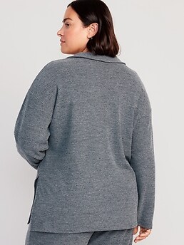 Rib-Knit Lounge Sweater for Women | Old Navy