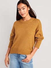 Womens Yellow Sweaters
