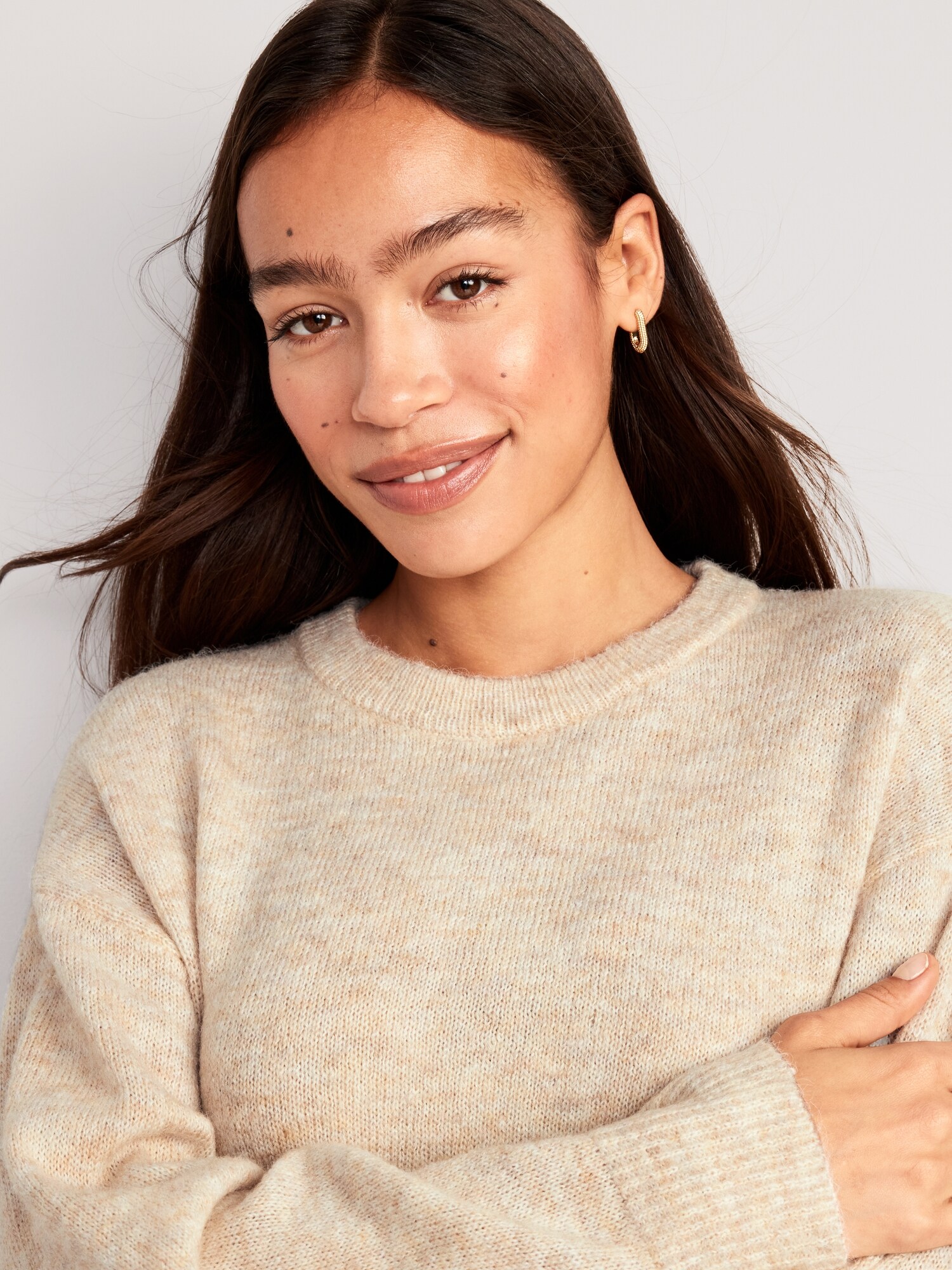 Crew Neck Tunic Sweater Old Navy