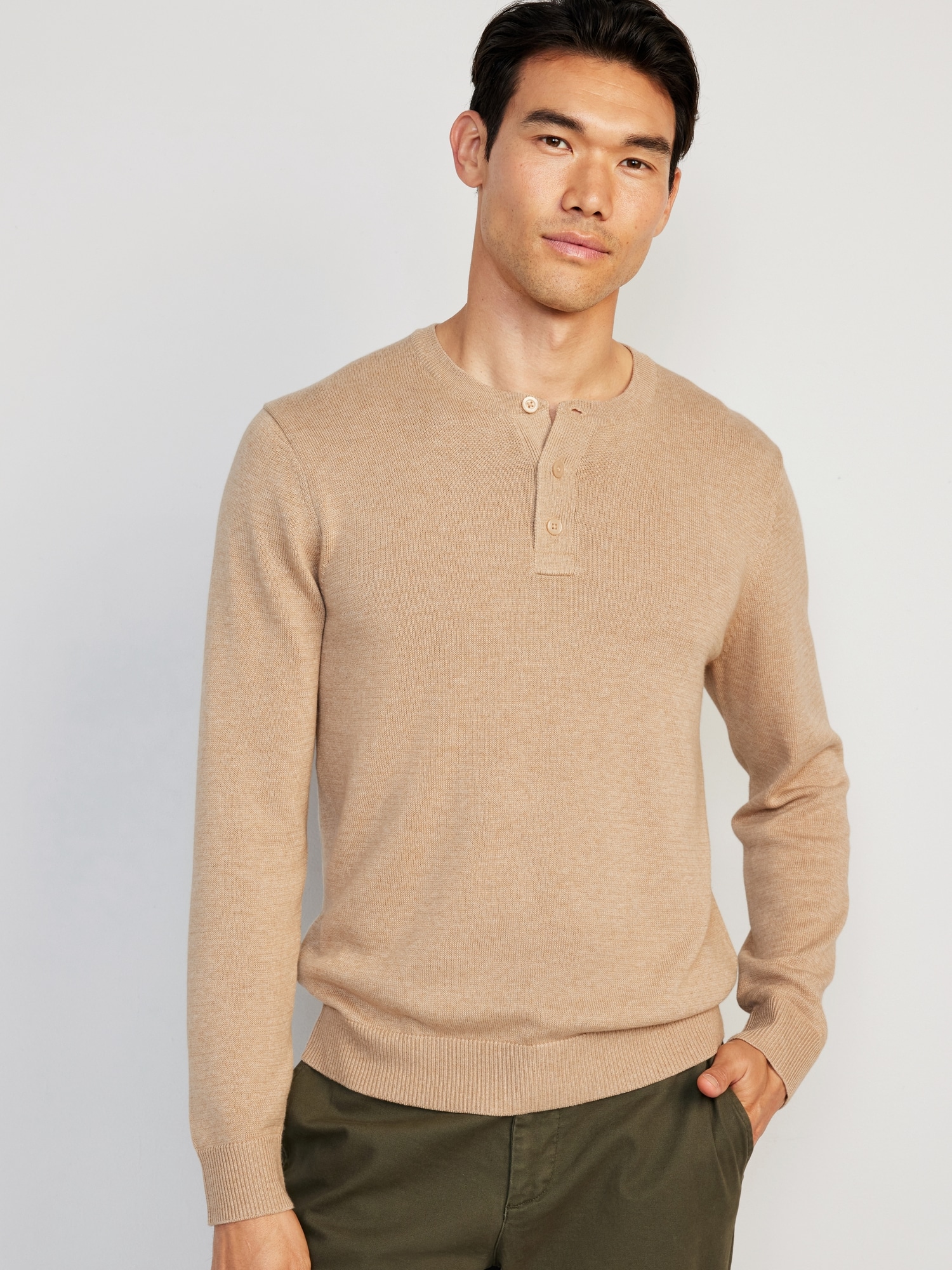 Henley Sweater | Old Navy