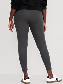 View large product image 6 of 8. High Waisted Fleece-Lined Leggings for Women
