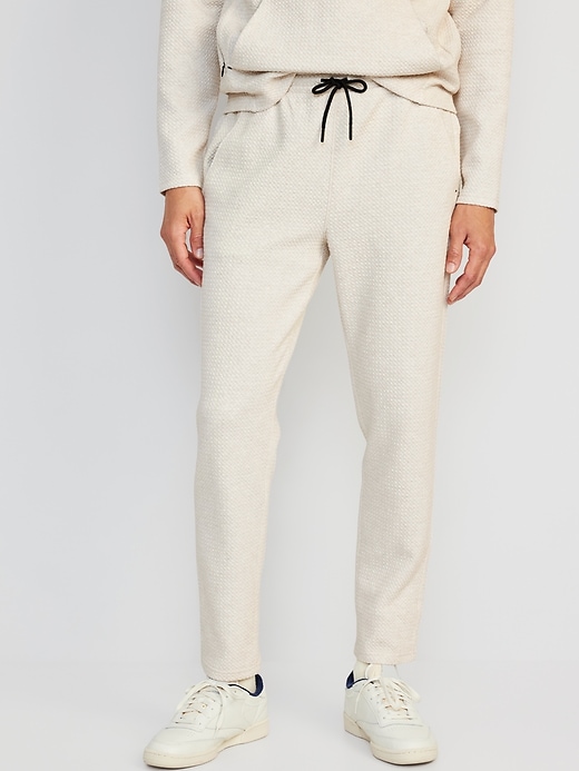 View large product image 1 of 3. Textured Dynamic Fleece Tapered Sweatpants