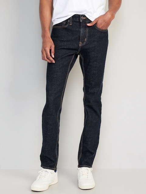 Slim Built-In-Flex Jeans - Rinse