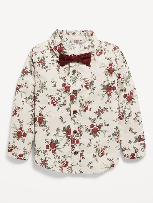 KIDILL Bowtie Shirts Overall Flowers トップス