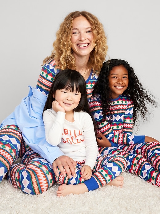 Image number 4 showing, Maternity Matching Jersey Pajama Top and Pants Set