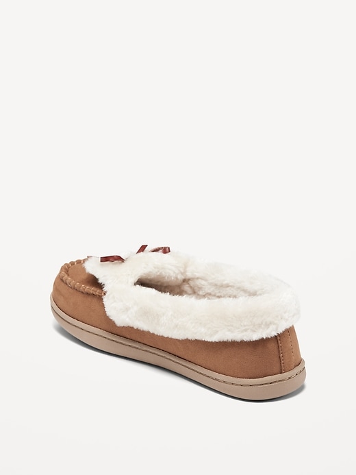 Image number 6 showing, Faux-Suede Moccasin Slippers