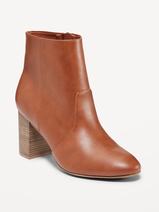 Block heel booties canada hotsell