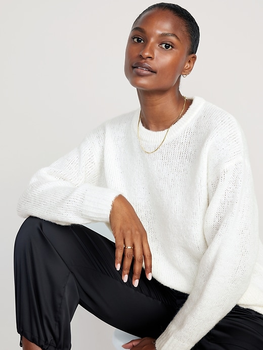Crew-Neck Tunic Sweater | Old Navy Crew-Neck Tunic Sweater | Old Navy