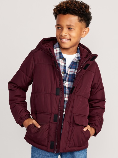 Veste rembourrée Frost Free à glissière sur le devant pour Garçon - Raisin Arizona