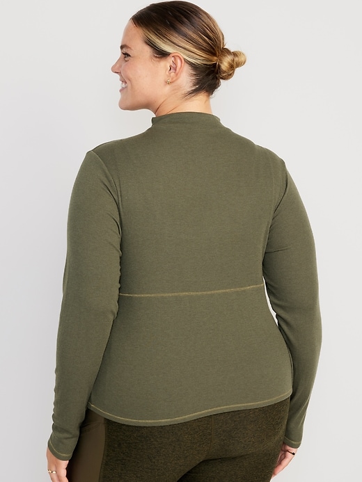 Image number 8 showing, UltraLite Mock-Neck Top