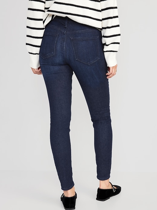 Image number 2 showing, Mid-Rise Rockstar Super-Skinny Jeans for Women