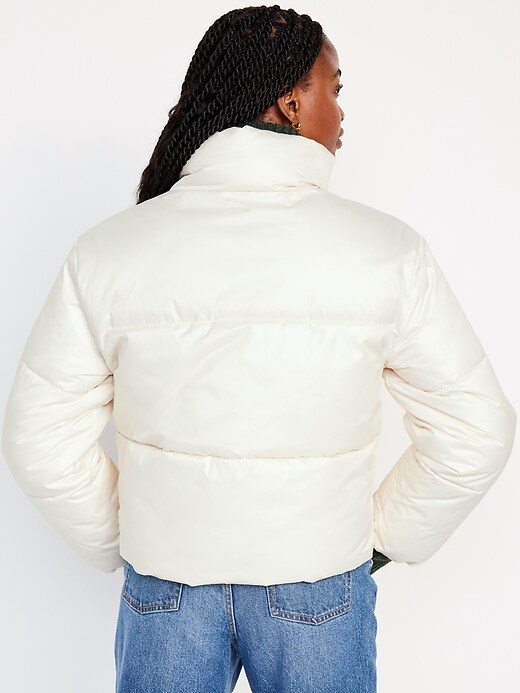 【OPEN YY】BLANKET PUFFER, WHITE BLANKET PUFFER, WHITE
