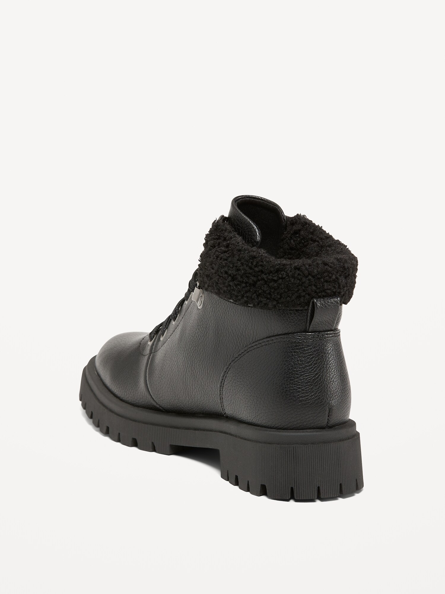 Find women's faux hot sale fur lined hiker boots