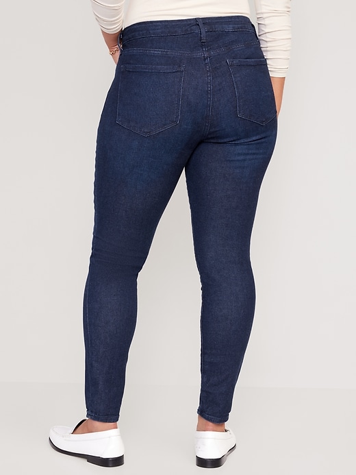 Image number 6 showing, Mid-Rise Rockstar Super-Skinny Jeans for Women