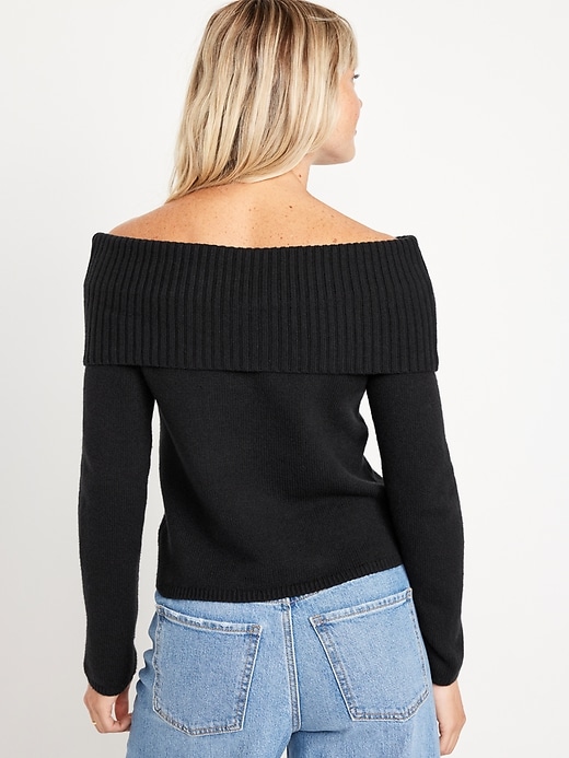 SoSoft Off-the-Shoulder Sweater