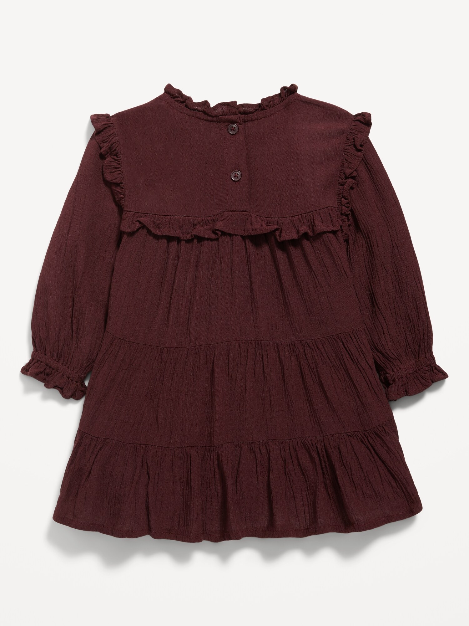 Robe Fille Yo Baby Manches Longues En Coton Floral à Volants - Taille 6 - Neuve Sans étiquette (NWOT)