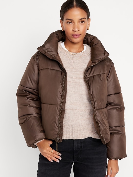 Image number 1 showing, Quilted Puffer Jacket