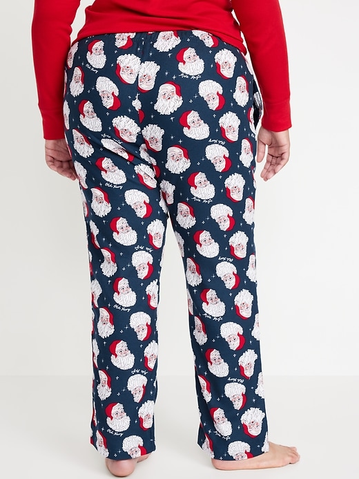 Image number 8 showing, Mid-Rise Flannel Pajama Pants