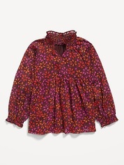 Buy - Flower Girl Girls Long Shirt, Multi - KFGSS222062 On Smart Baby