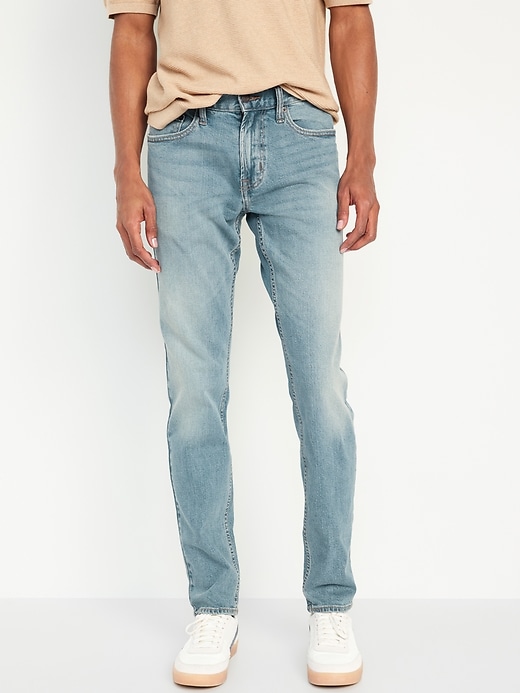 L'image numéro 1 présente Jean étroit avec extensibilité intégrée pour Homme