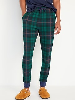 Matching Printed Flannel Pajama Shorts -- 7-inch inseam