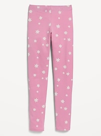 View large product image 4 of 4. Printed Built-In Tough Full-Length Leggings for Girls